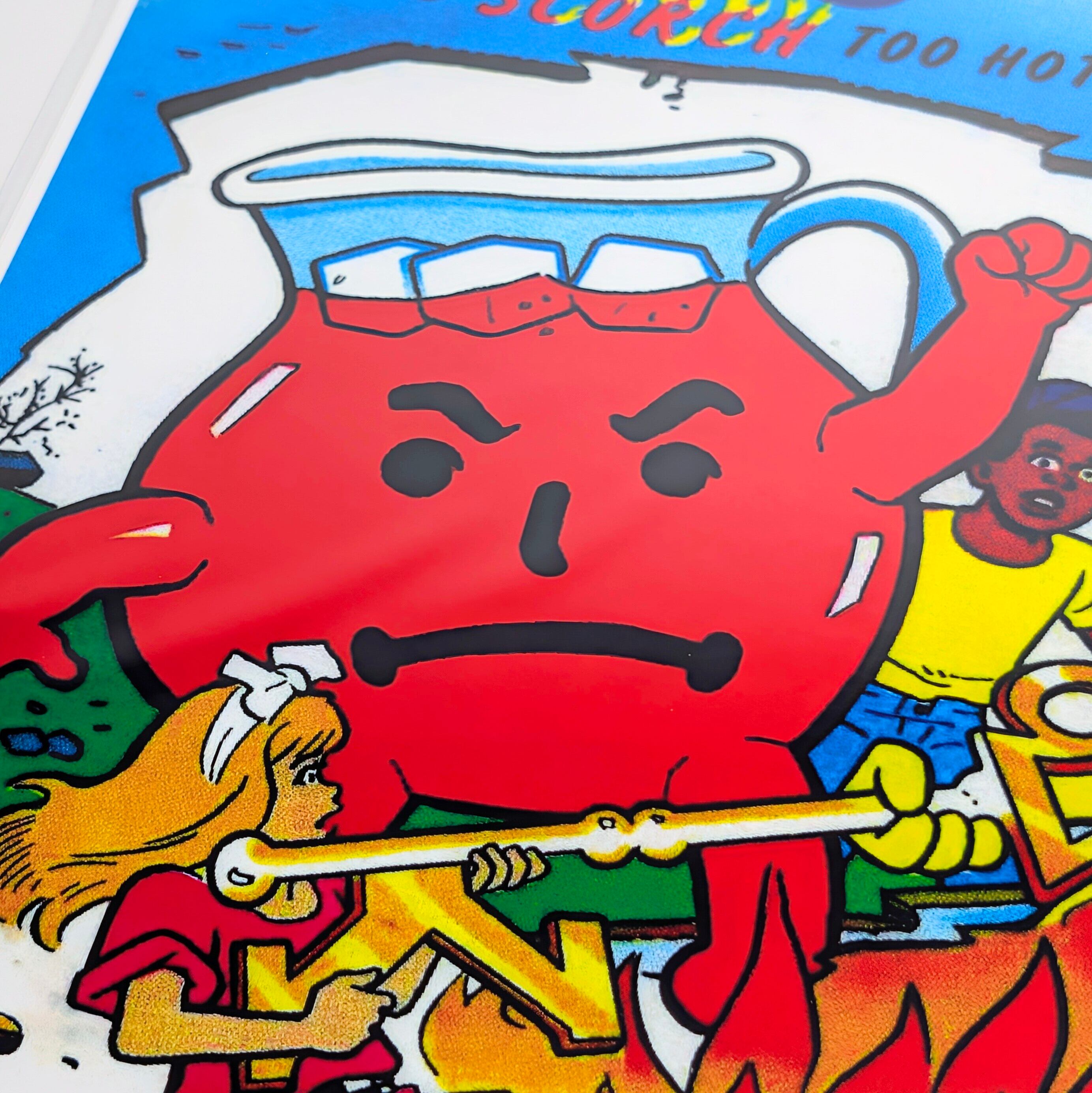 ♫ちょうどいいB4ポスター♫【 Kool-Aid Man ( クールエイドマン ) 】〚アメリカン雑貨 アメトイ〛