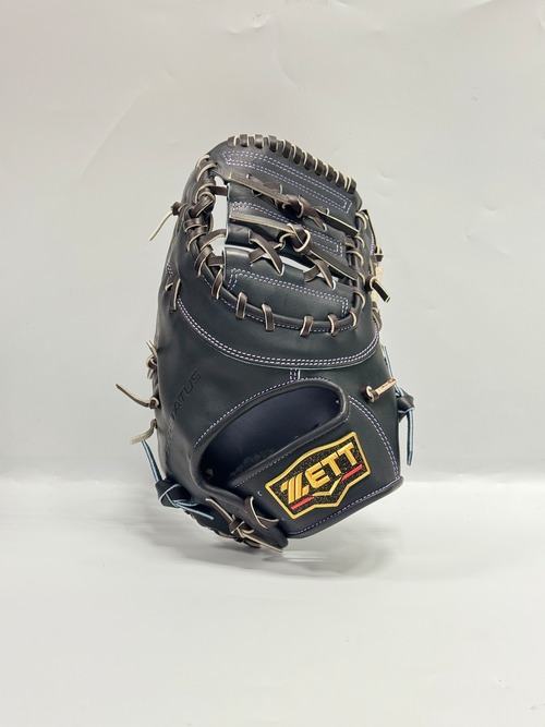 ZETT PROSTATUSｰゼットプロステイタス　michii supreme order 硬式グローブ　ゼットミチイオリジナルグラブ　右投げ用　633型　ナイトブラック×ブラウン　85 画像
