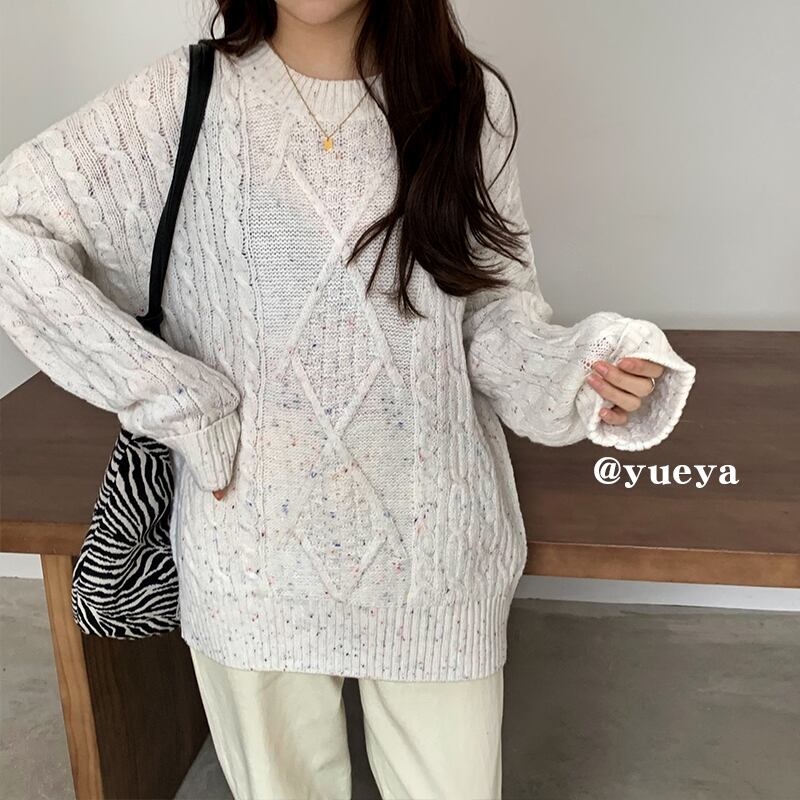 セーター オータムウィンタールーズニット 秋物 冬物 クレセントシティ34169955074