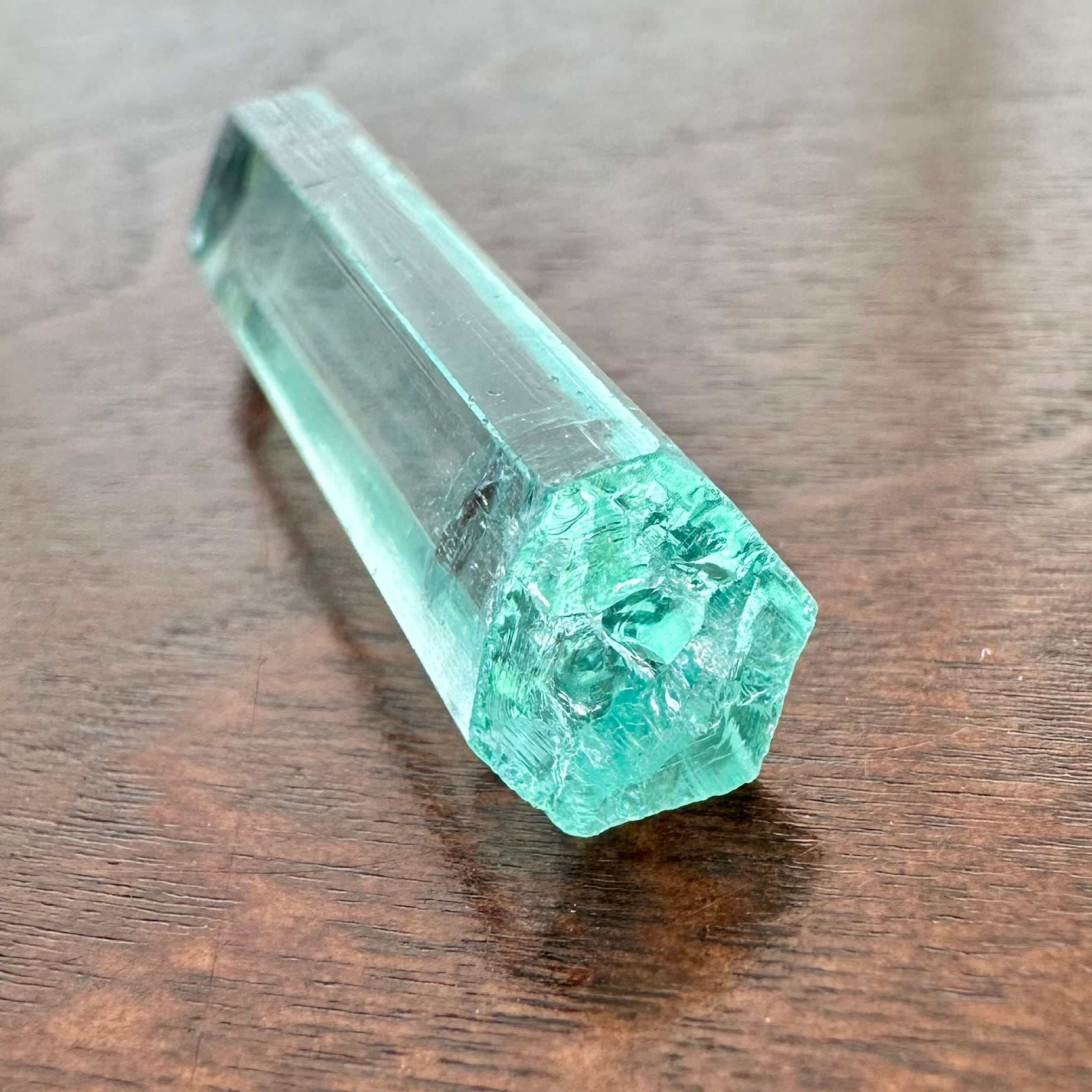 バイカラーアクアマリン 原石 ナイジェリア産 バイカラーアクアマリン