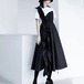 【予約】3c's gather unique one-piece dress