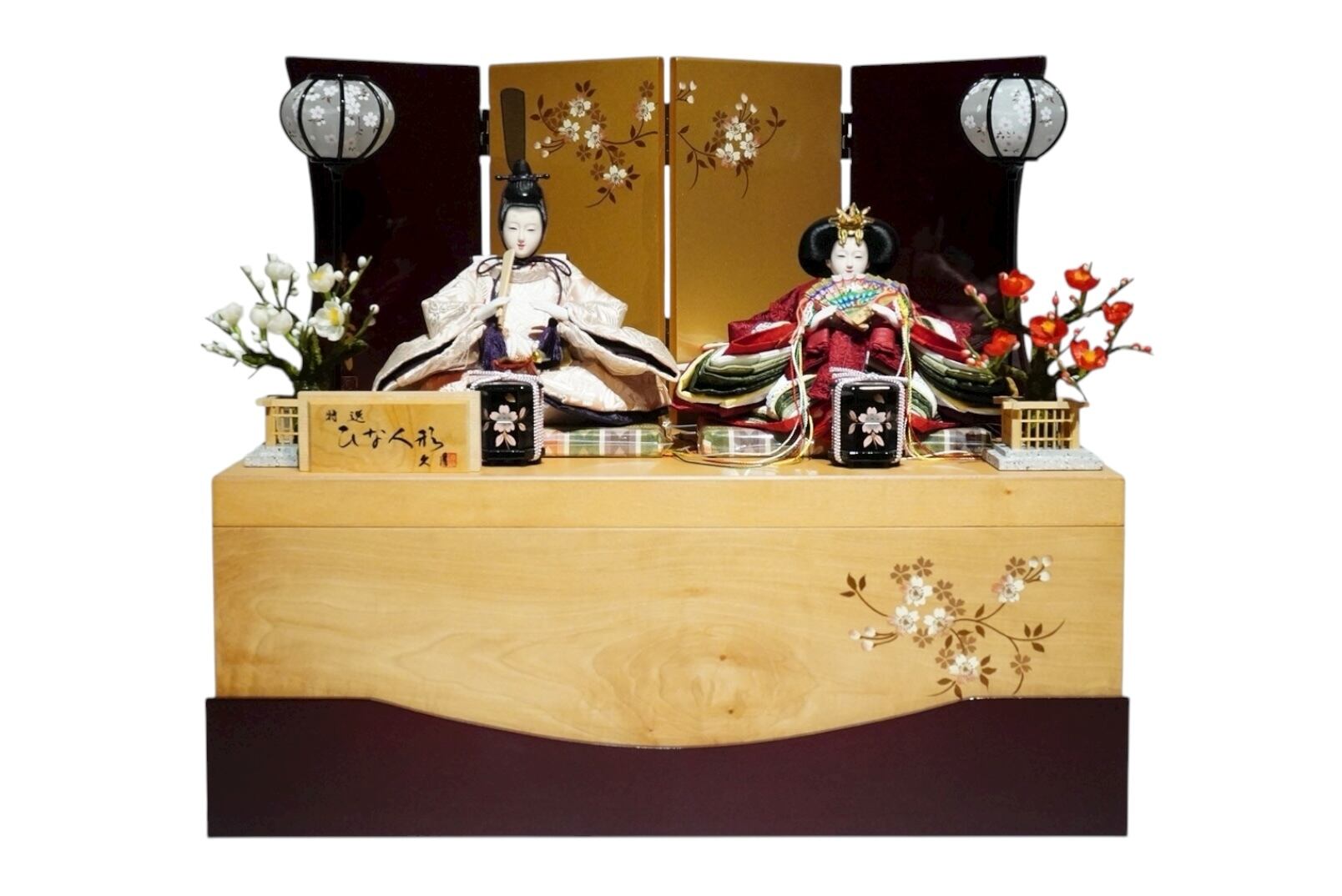 久月〉衣装着親王収納飾り〔22NA〕 | NAGANOYA ONLINESHOP