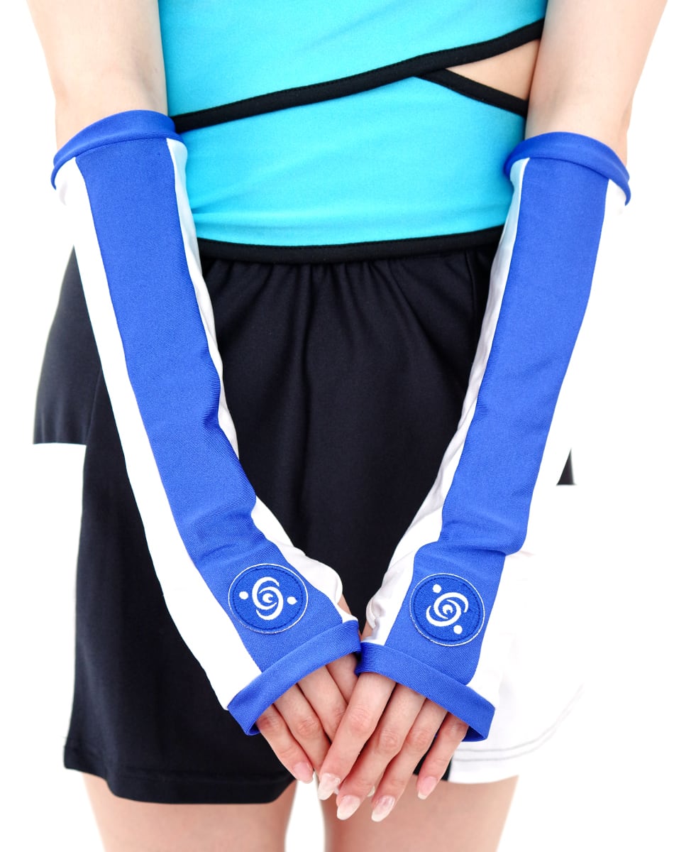 Line Arm warmers【BLUE】 /AIKA ELECTRONICS