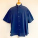 Prime Flex® × Dot Air® 2Way Stretch Regular Collar Half Sleeve Shirts　Navy
