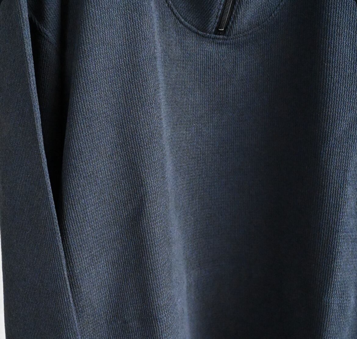 25AW》【STILL BY HAND】HIGH NECK ZIP UP JUMPERスティルバイハンド