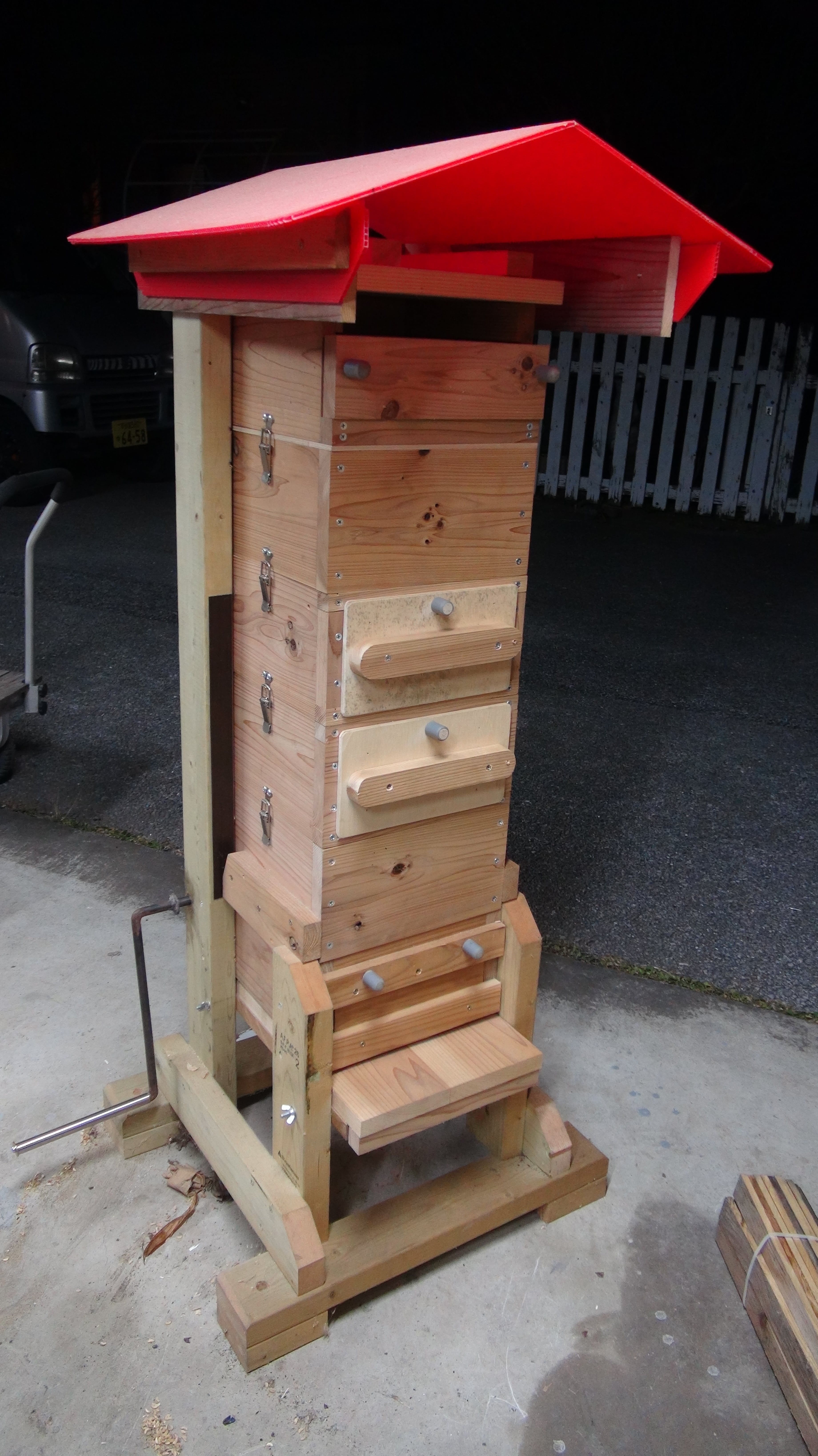 多機能日本蜜蜂養蜂巣箱 | N/oyaji