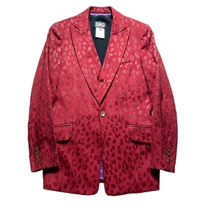 archive 2001AW D&G red leopard 3-pieces suits