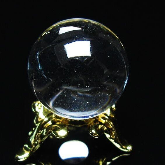 水晶 丸玉 20mm 一点物 141-7597