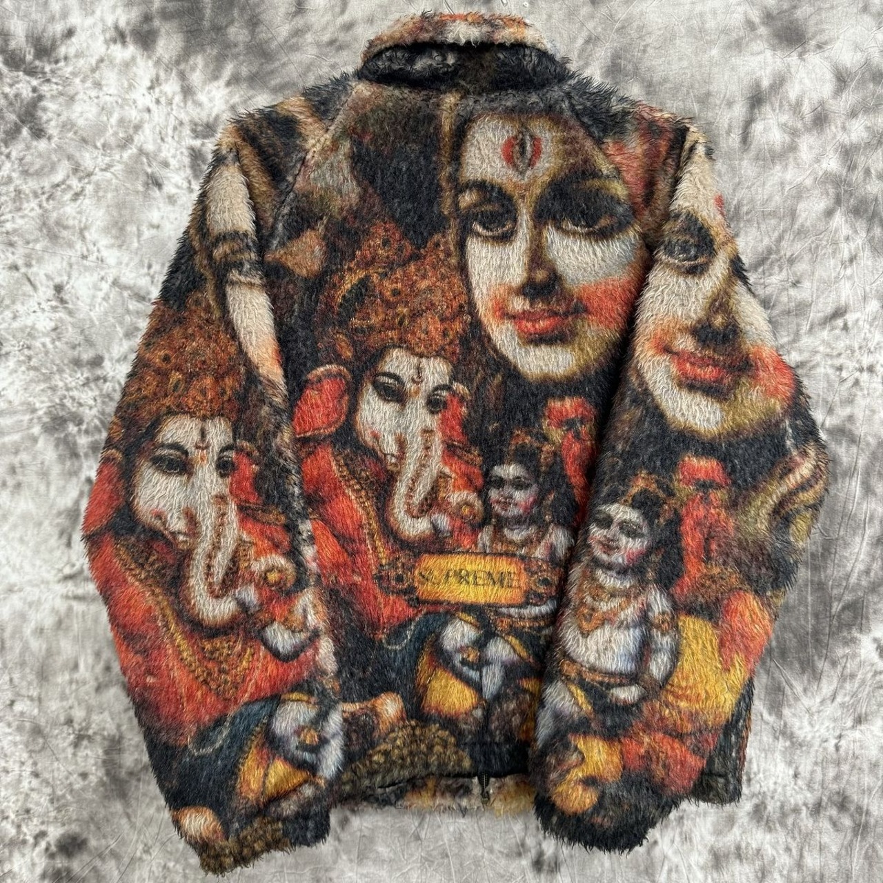Supreme/シュプリーム【19AW】Ganesh Faux Fur Jacket ガネーシャ  
