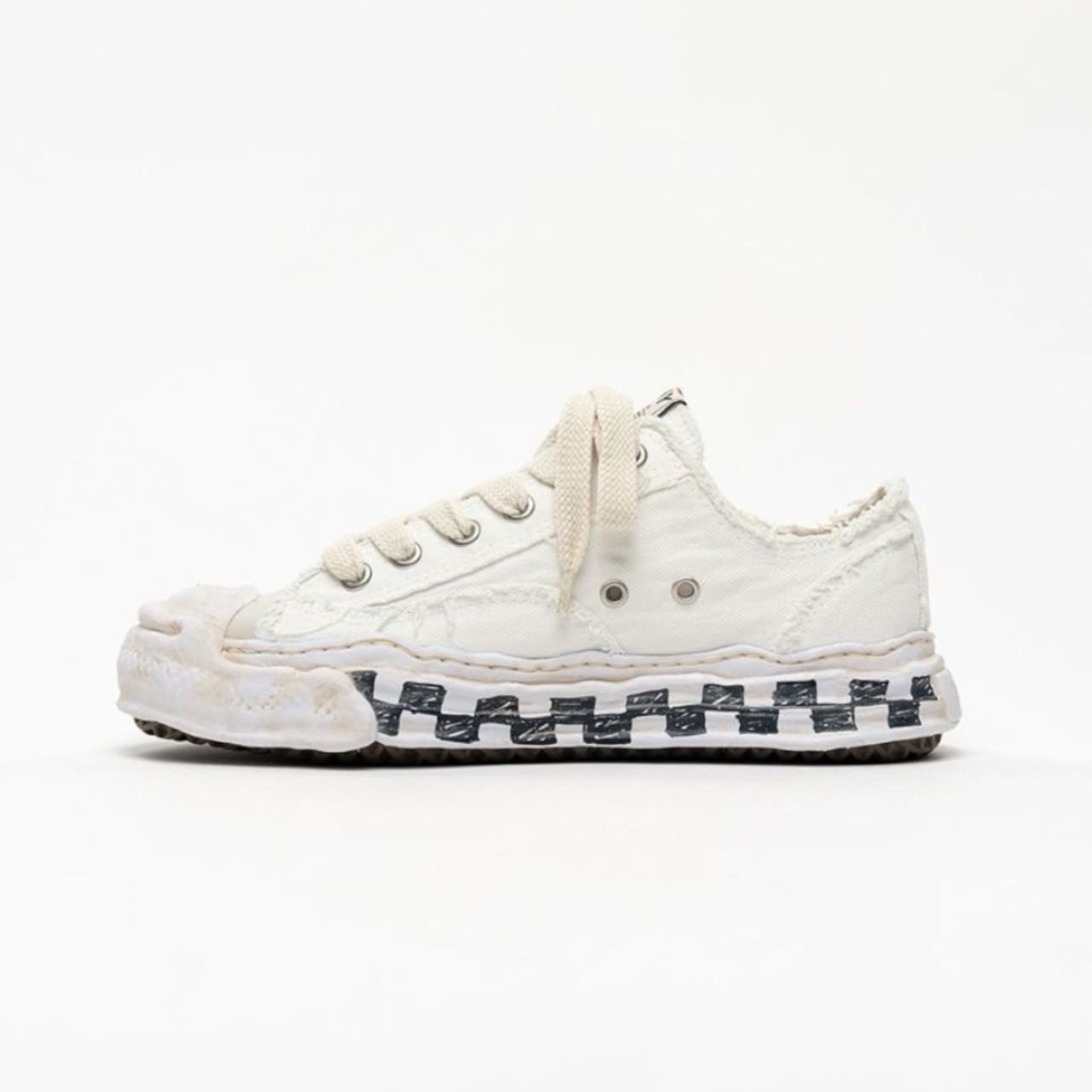 【Maison MIHARA YASUHIRO】HANK GRAFFITI SOLE LOW-TOP SNEAKERS - 3