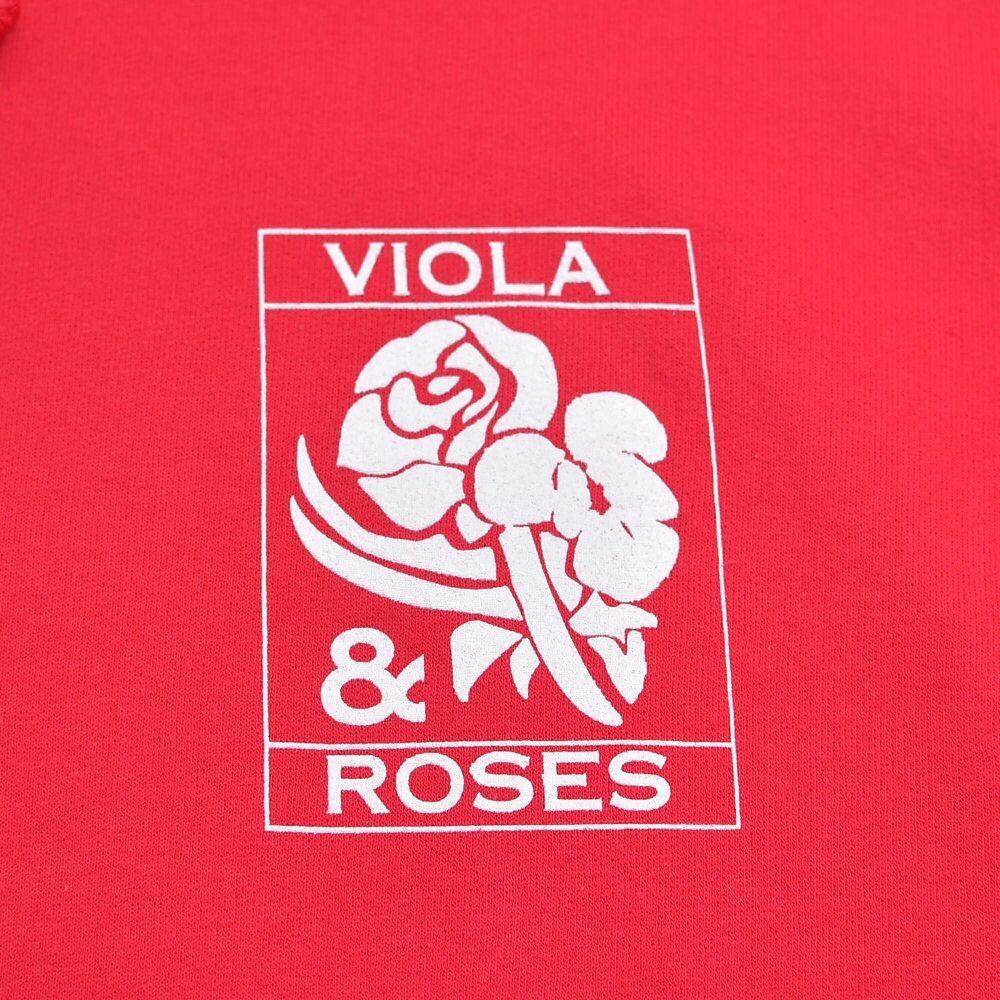 VIOLA&ROSES ヴィオラ・アンド・ローゼズ ロゴプリント パーカー