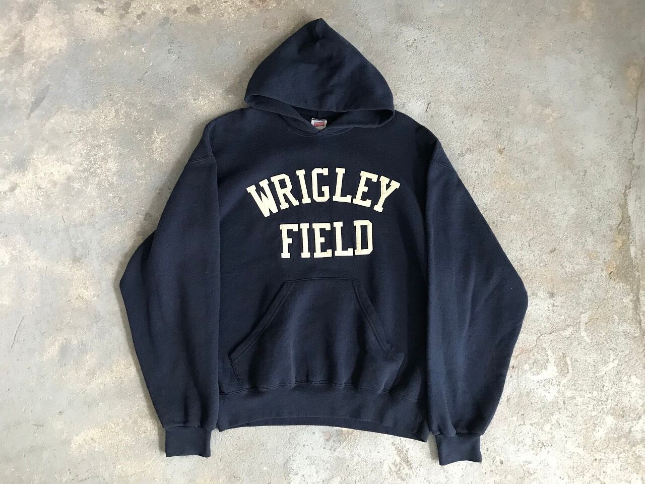 90s SOFFE felt patch hoodie MADE IN USA