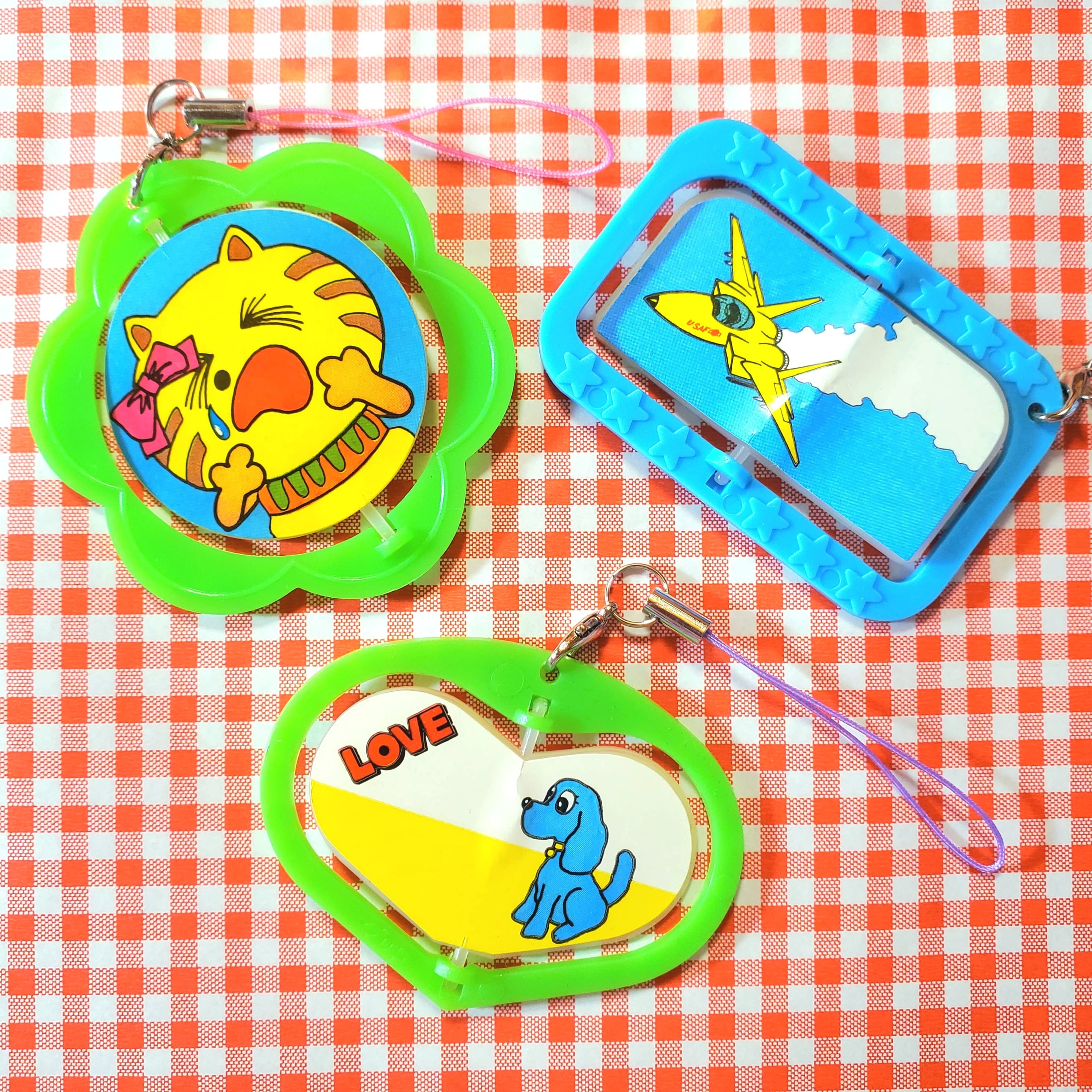 ✩グリコのおまけ くるりんキーホルダー✩ 1P | レトロ雑貨屋い ✩グリコのおまけ くるりんキーホルダー✩ 1P | レトロ雑貨屋い