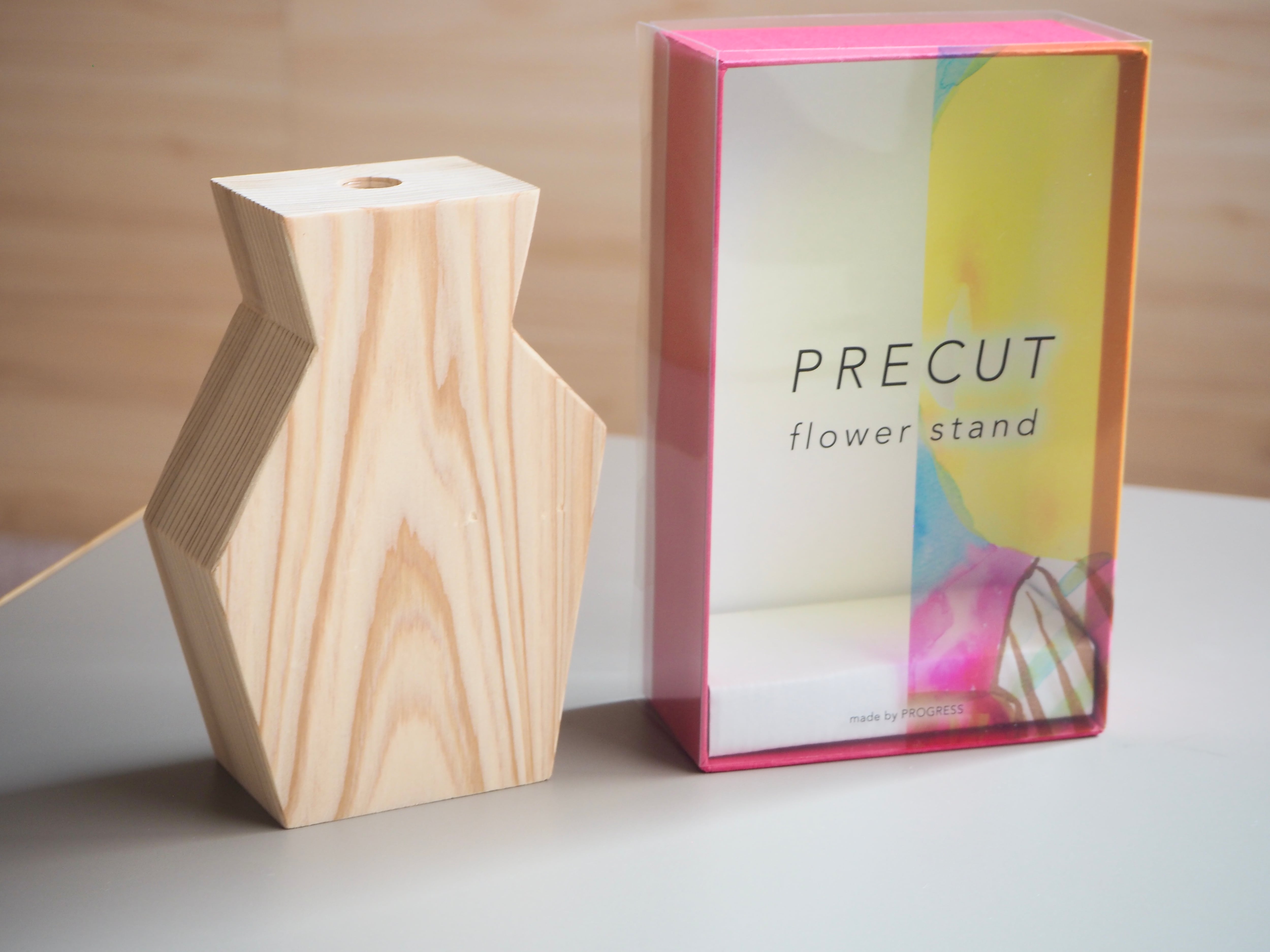 Wood flower vase［ウッドフラワーベース］ | vote