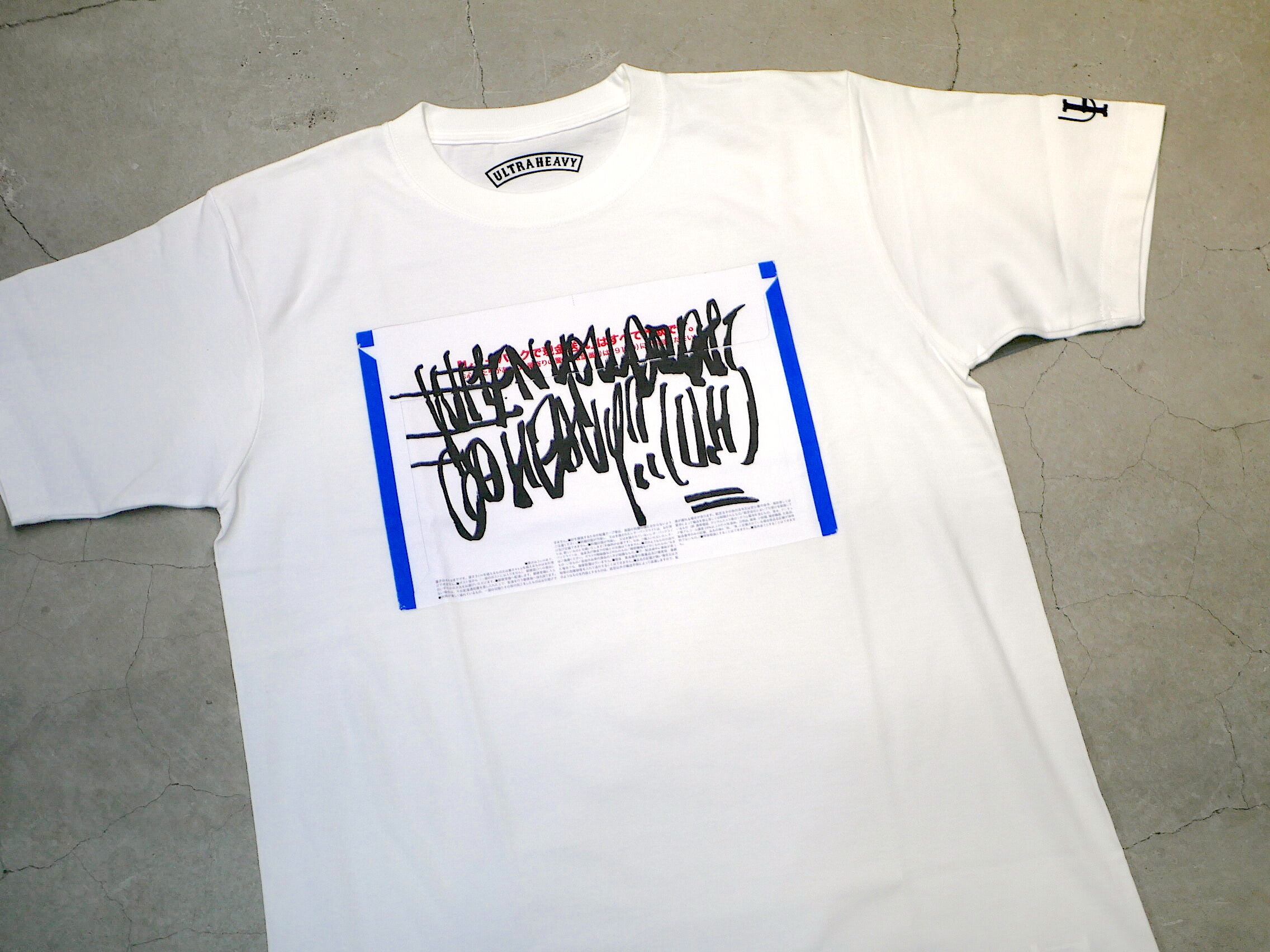 U.H / HEAVY-WEIGHT TEE（PLACER LETTER）