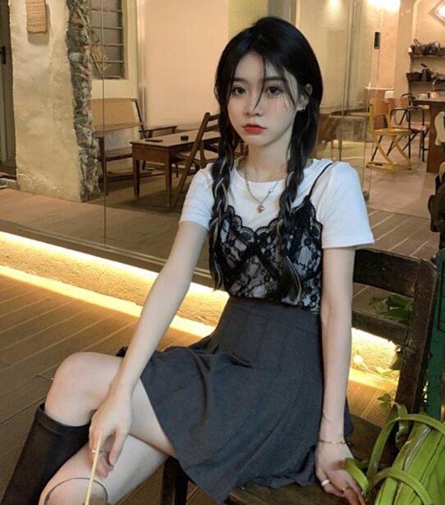 新生活 春新作 レディース トップス Tシャツ レース ベスト キャミソール