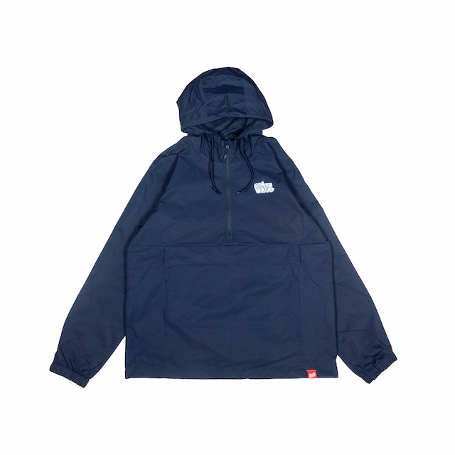 BLAZZ by IRA Water Resistant Windbreaker Anorak 24' [NAVY]