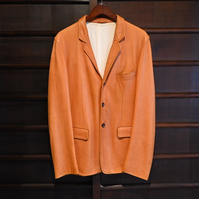made in italy JIL SANDER leather jacket