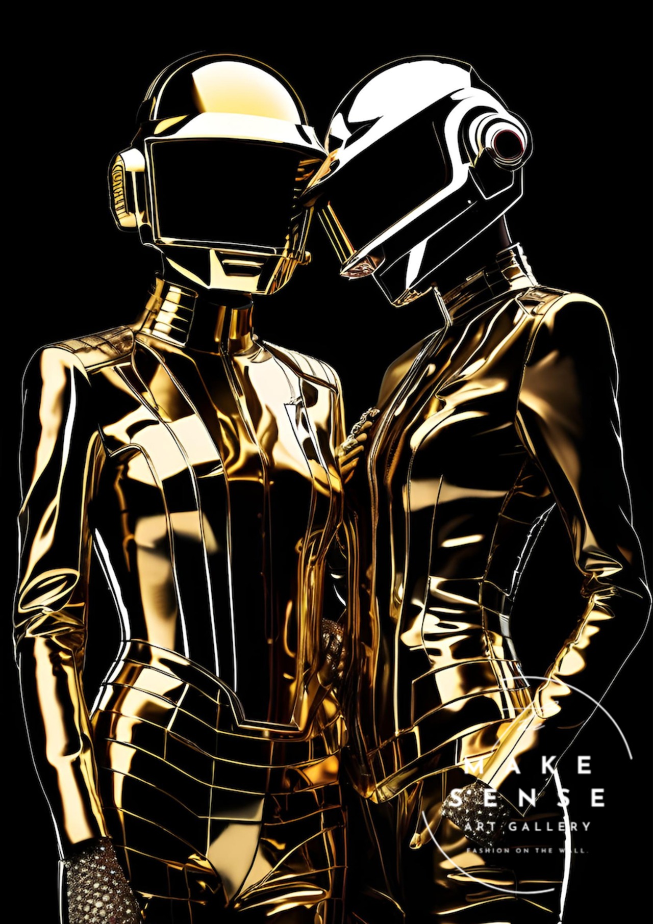 2062AW｜未来のレディースファッションを描いた近未来アートポスター｜モダン空間に映える洗練デザイン｜ A3ポスター