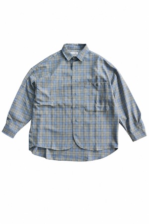 INTERPLAY / USネルチェックover shirt /