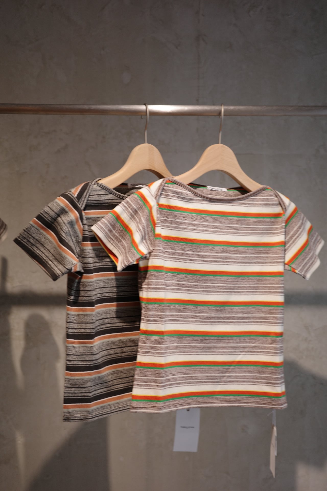 FUMIKA_UCHIDA/Grandrelle multi strip T-shirt | ikasa.