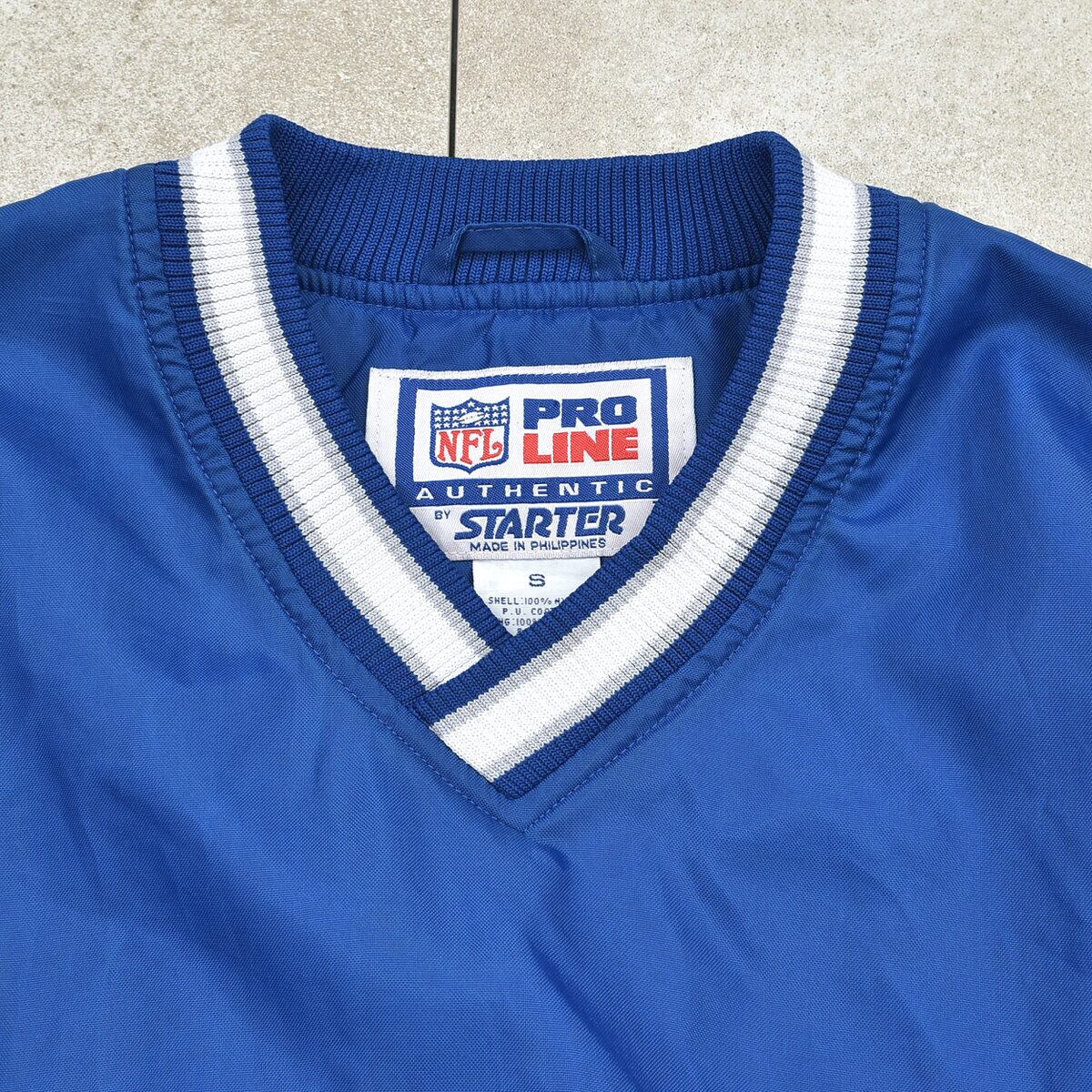 90s STARTER NFL LIONS nylon pull jacket | 古着屋 grin days 90s STARTER NFL LIONS nylon pull jacket | 古着屋 grin days