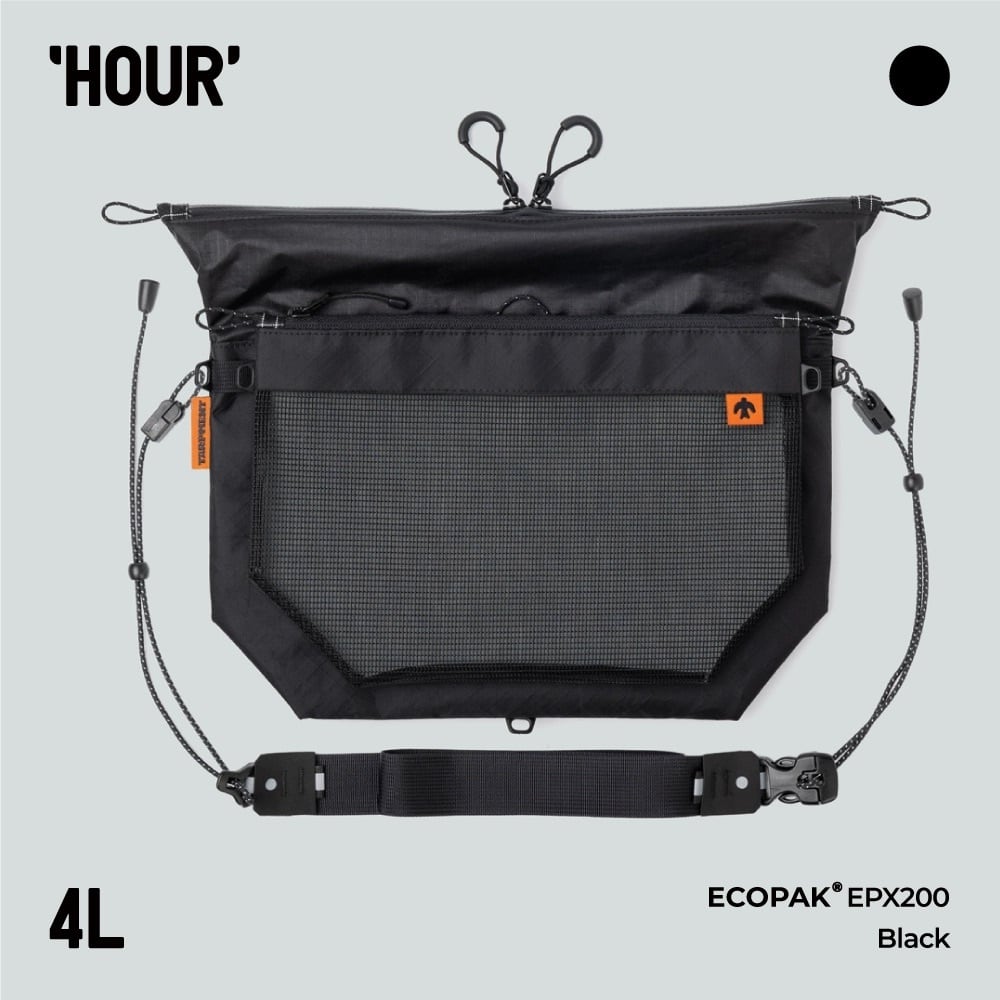 【新品未使用】TAR(P)MENT HOUR Sacoche BLACK TAR(P)MENT HOUR Sacoche Set BLACK