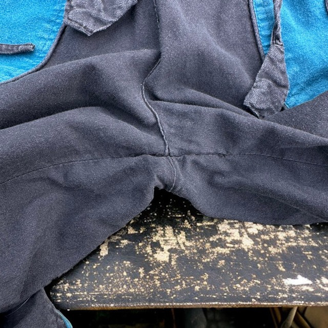 【LADIES】contrast design easy pants
