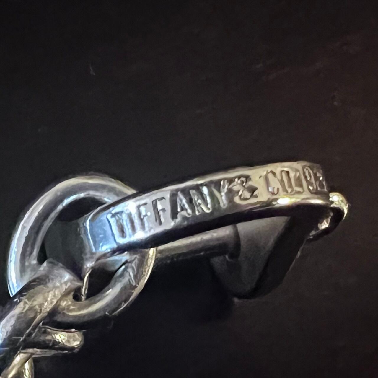 り*う様 ヴィンテージ ティファニー イーグルヘッド シャックル キー チェーン VINTAGE TIFFANY & CO. Eagle Head Shackle Key Chain Sterling Silver