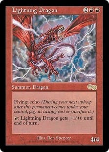 MTG《稲妻のドラゴン/Lightning Dragon(USG)》英語 | 高岡 MTG《稲妻のドラゴン/Lightning Dragon(USG)》英語 | 高岡