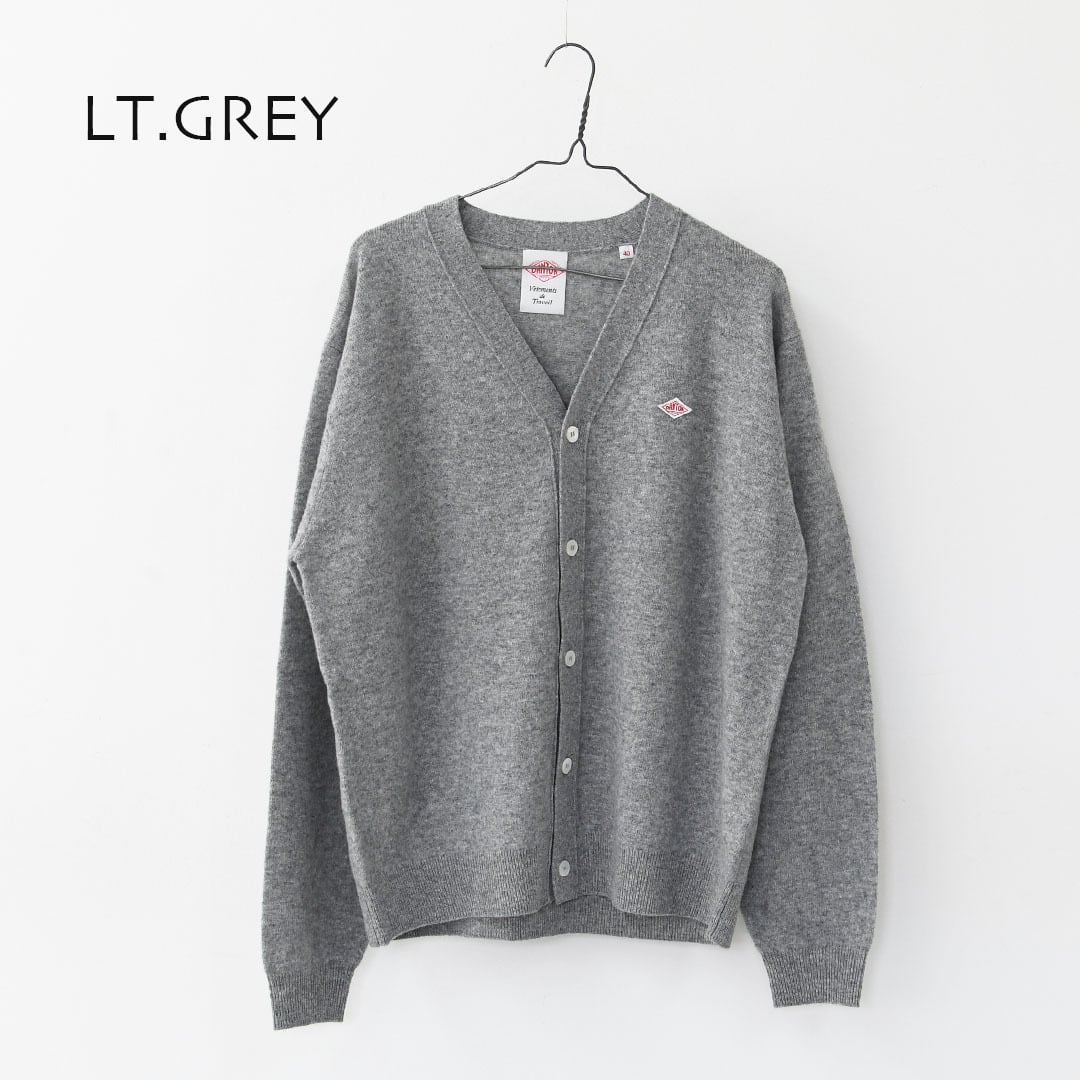 DANTON [ダントン] M V NECK CARDIGAN [DT-D0030LMW] Vネック