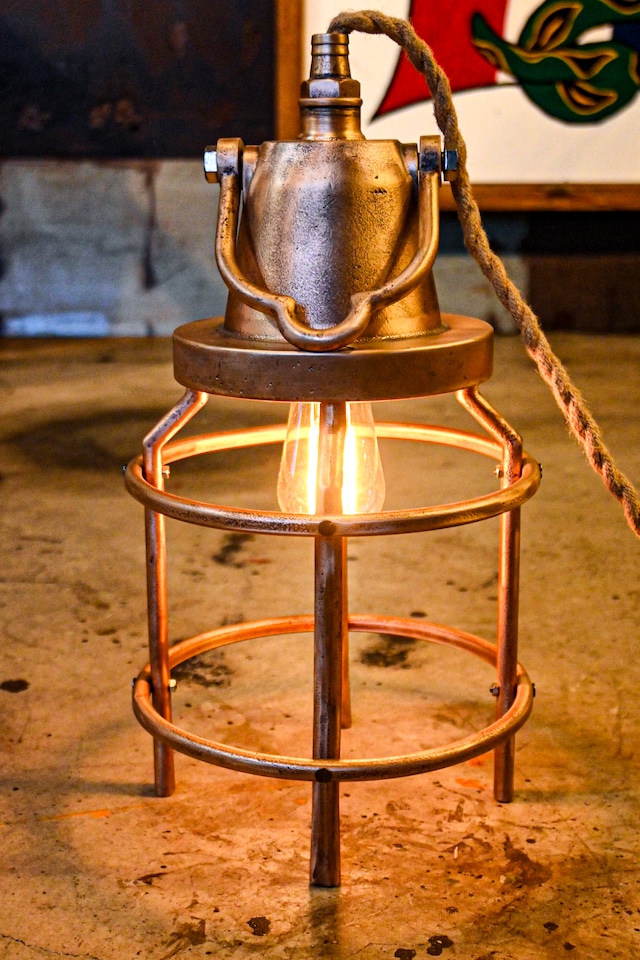 ALL COPPER LAMP