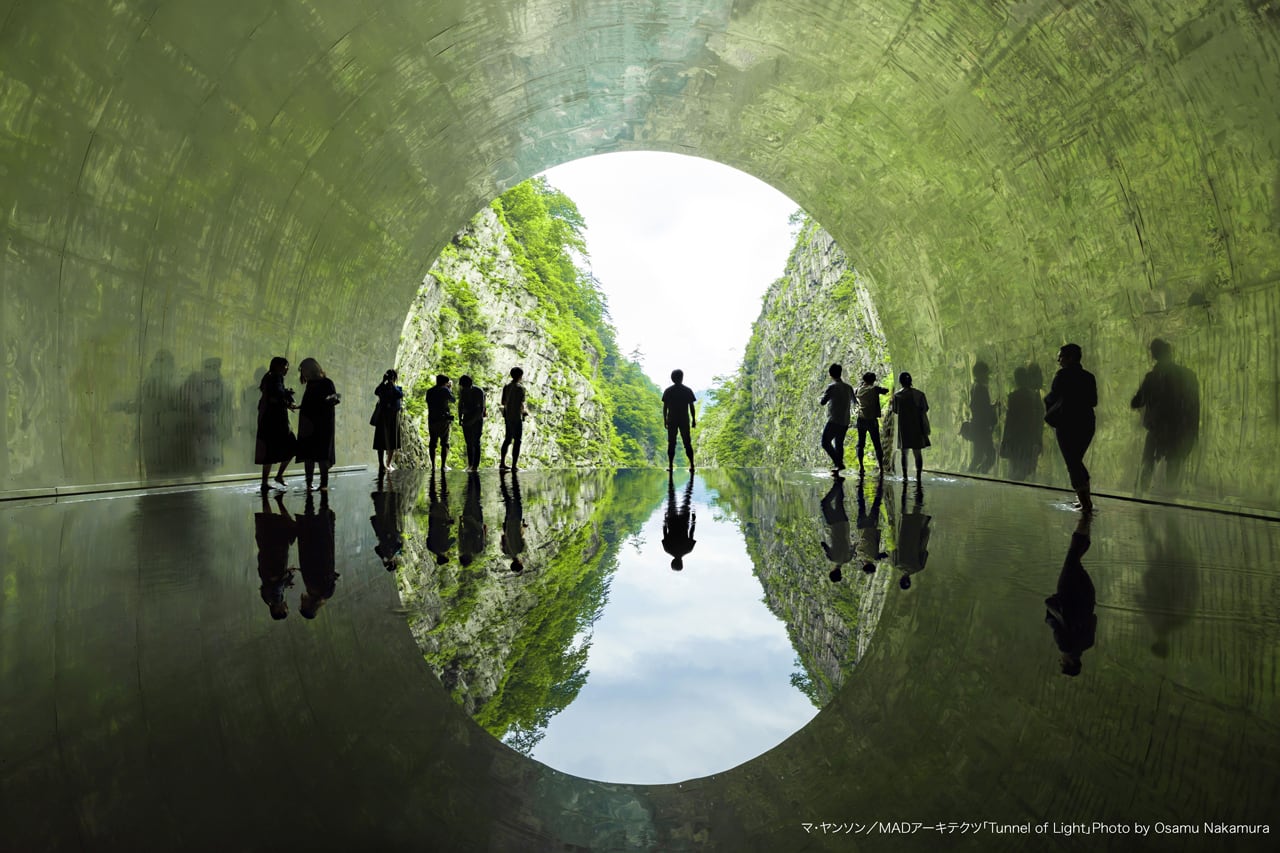 てぬぐい〈マ・ヤンソン / MAD アーキテクツ 「Tunnel of Light