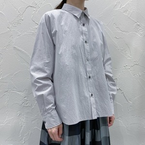 mizuiro ind サイドスリットポケットシャツ