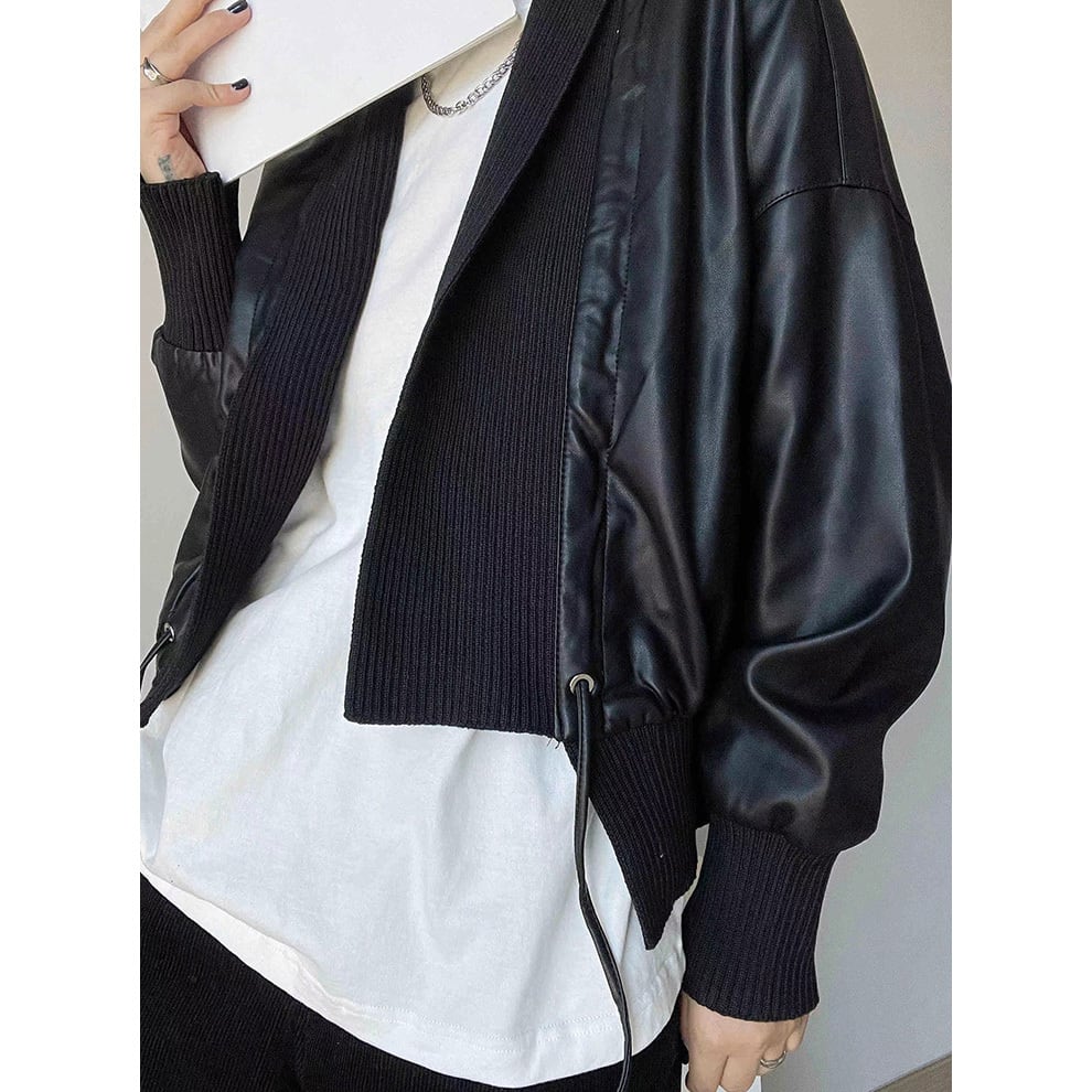 eco leather jacket 11768 | abeille eco leather jacket 11768 | abeille