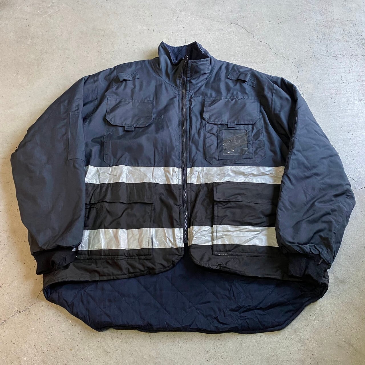 A-800【リユースのサカイ野々市店】RRL キルティングジャケット ネイビー 洗えるキルティングジャケット （ダークネイビー） -WWSワークウェア