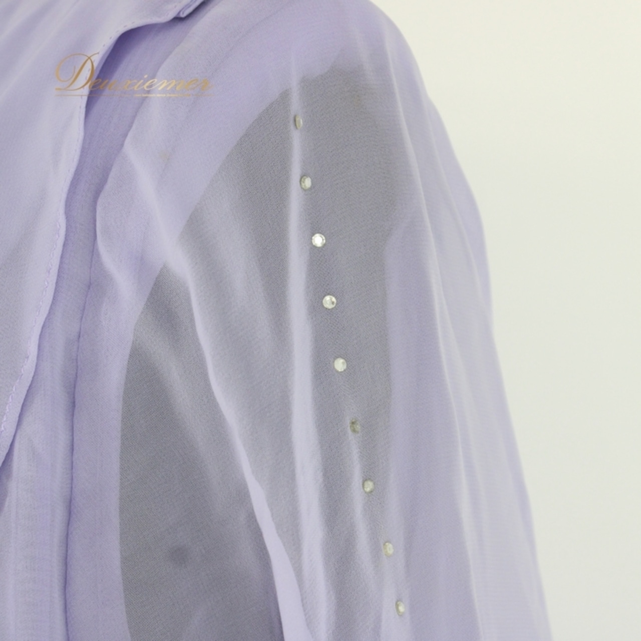 社交ダンス 衣装 スタンダード ドレス ワンピース レッスンウェア パーティ衣装 女性用 レディース オールシーズン 紫 EIKO YAMADA パープル系 ドレープ プリーツ 長袖 光沢感 きれいめ ルームウェア おしゃれ レディース用 舞台衣装 体型カバー