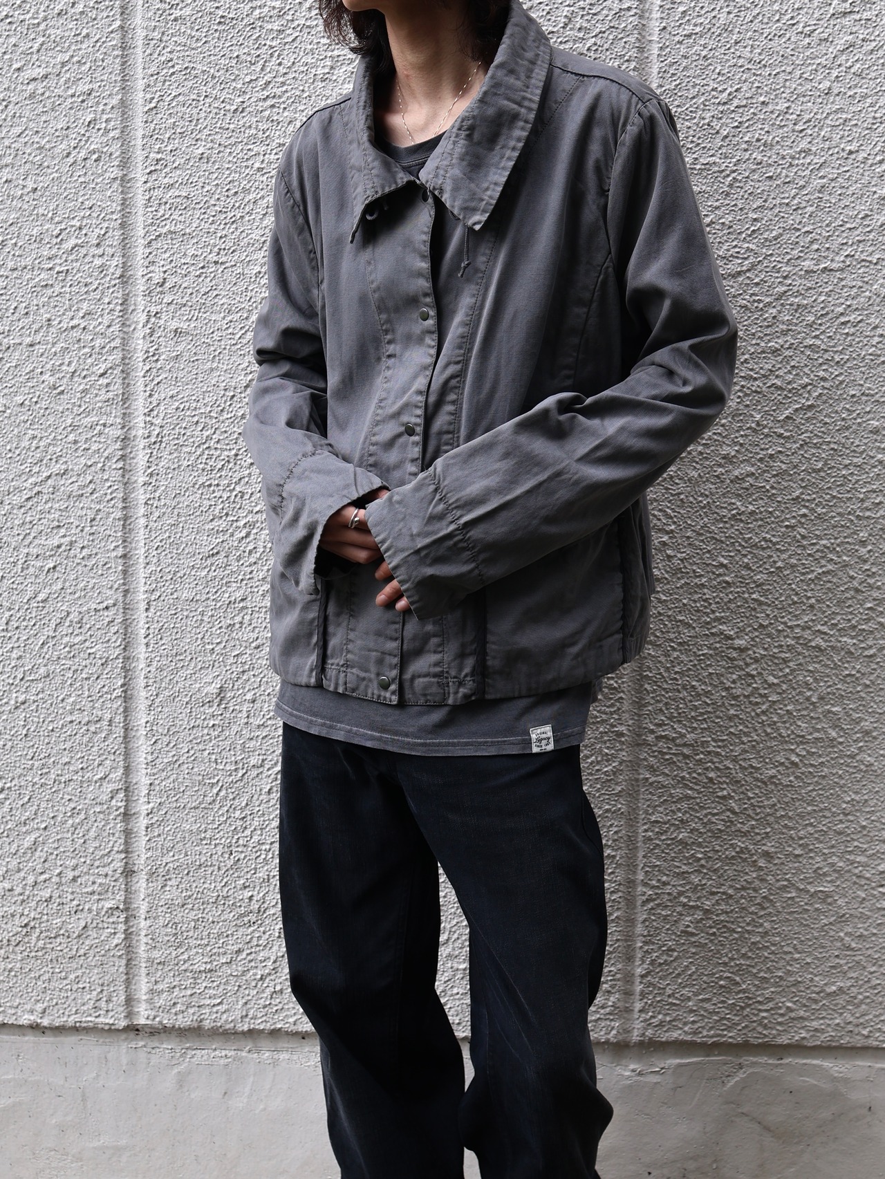 casual cotton shirt jacket