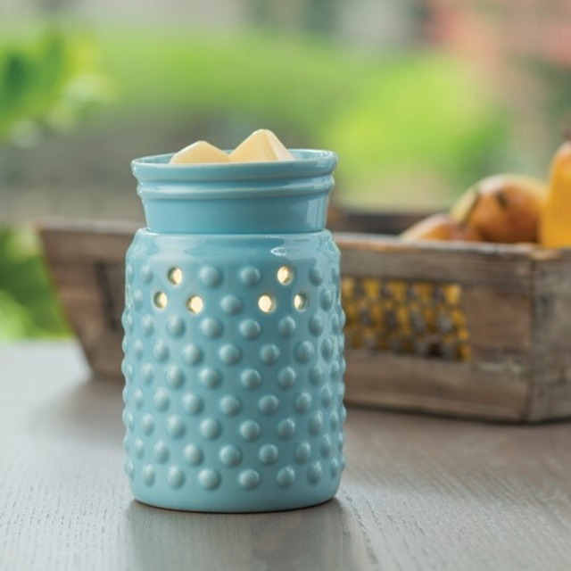 Candle Warmers Hobnail Midsize Illumination ワックスウォーマー 芳香 アロマワックス 本体