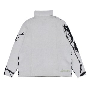 【KIDSUPER STUDIOS】Scribble Women sweater(WHITE)