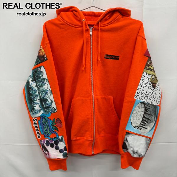 Supreme/シュプリーム【17AW】Patchwork Hooded sweatshirt/パッチ