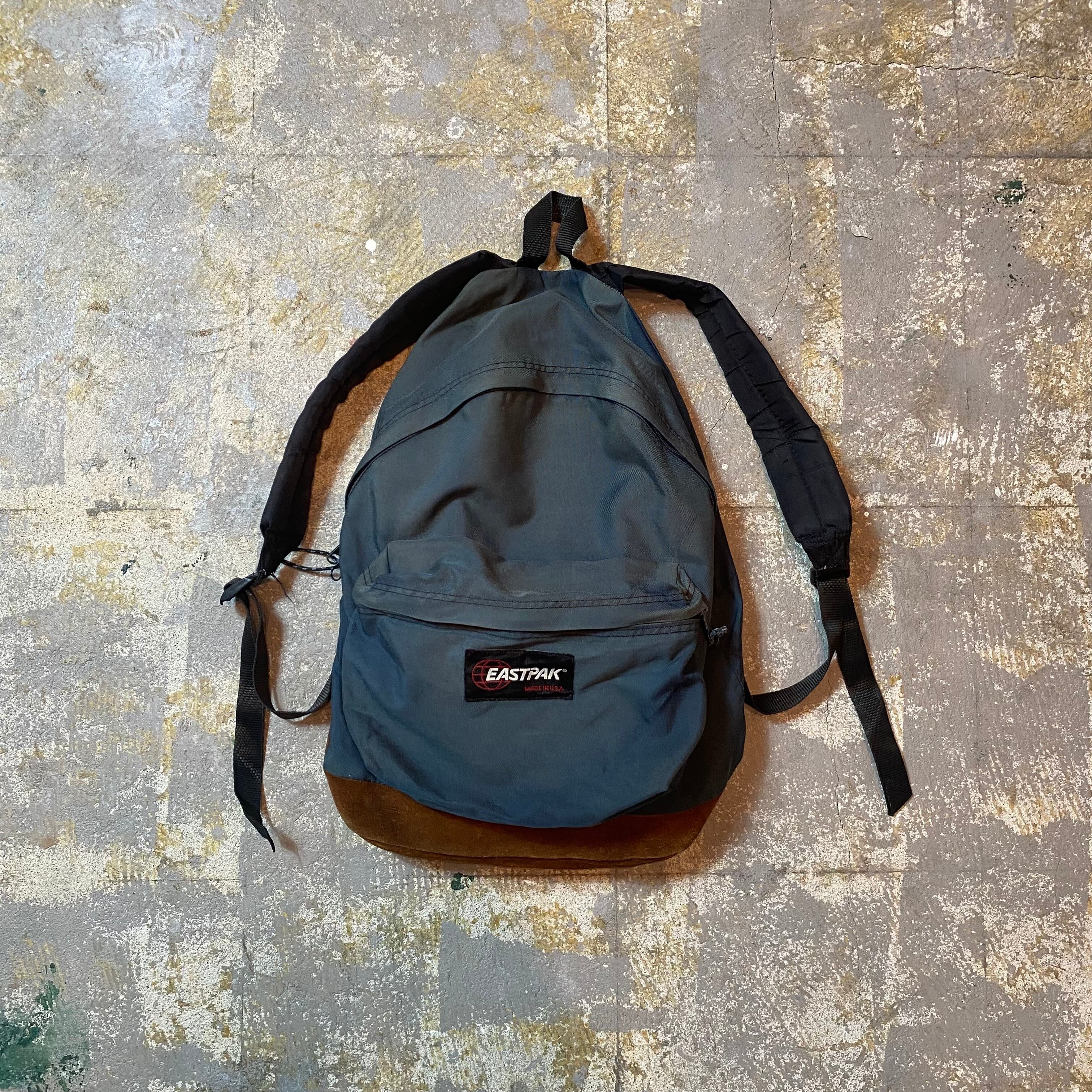 90s USA製 EASTPAK バーガンディ レザー リュック