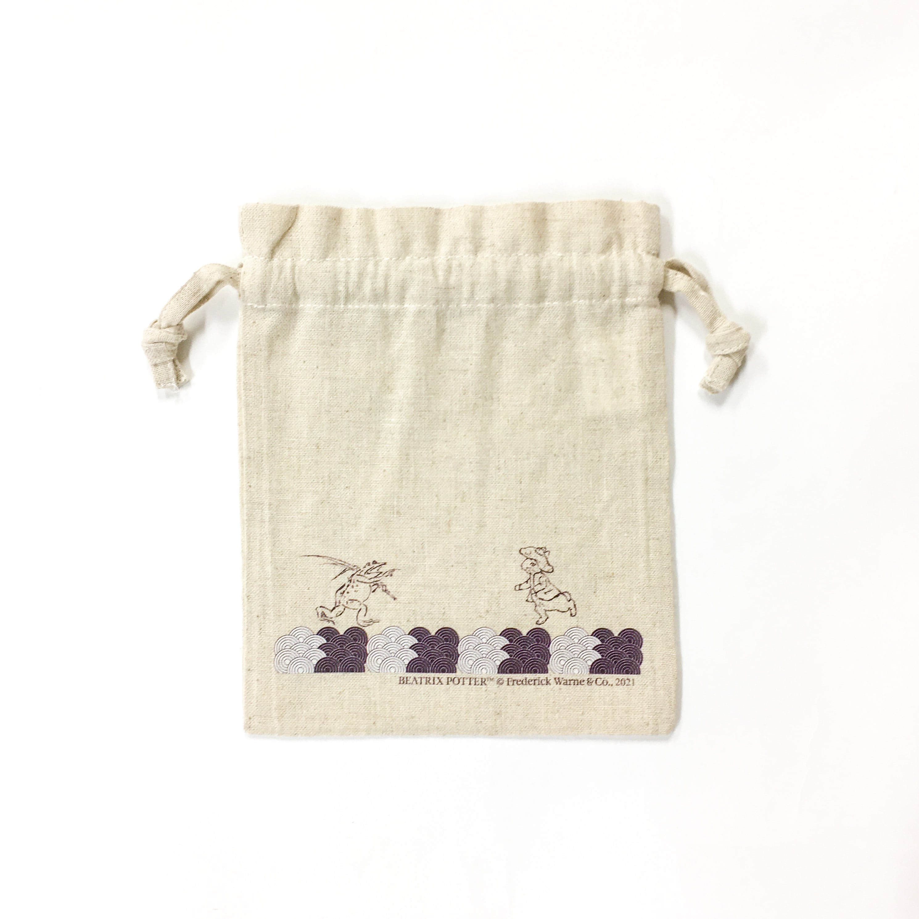 ピーターラビット 鳥獣戯画 巾着袋 Hmm By 東京都美術館ミュージアムショップ ふむふむ ピーターラビット 鳥獣戯画 巾着袋 Hmm By 東京都美術館ミュージアムショップ ふむふむ