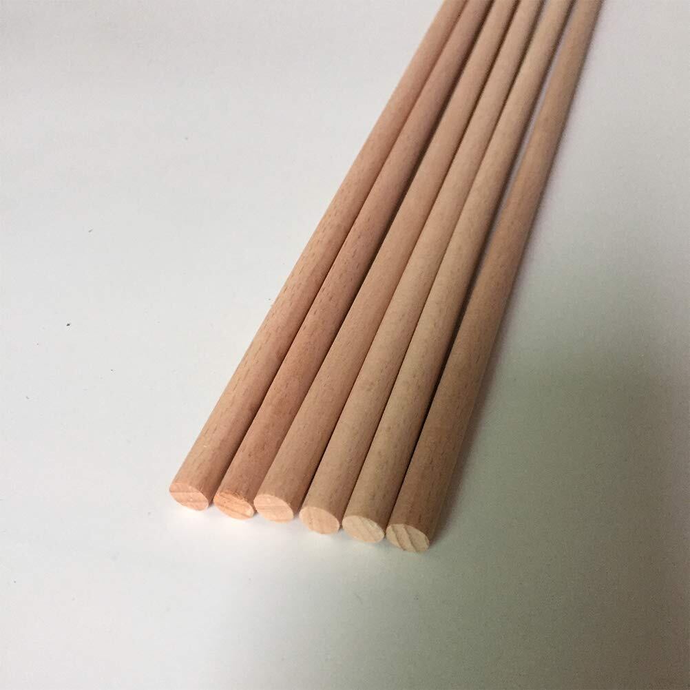 【新着特価】丸棒材 米ヒバ 丸棒 欅 丸棒 欅の丸棒 直径5MM 長さ30CM 木材 棒木 DIYモデル、芸術、工芸品のため マイバチ用 10本入