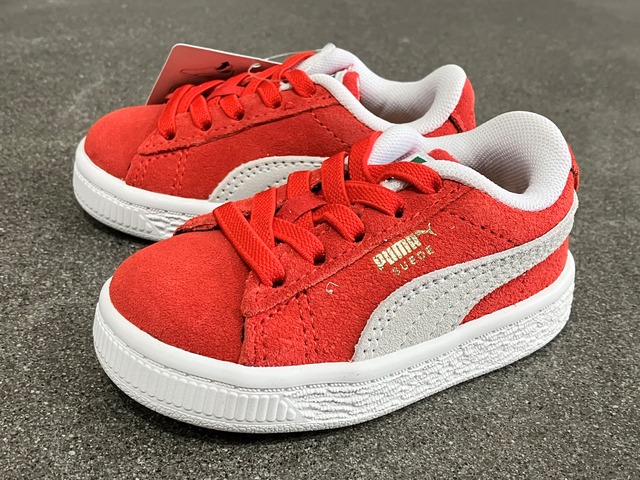 PUMA SUEDE CLASSIC XXI AC INF (HIGH RISK RED-PUMA WHITE)