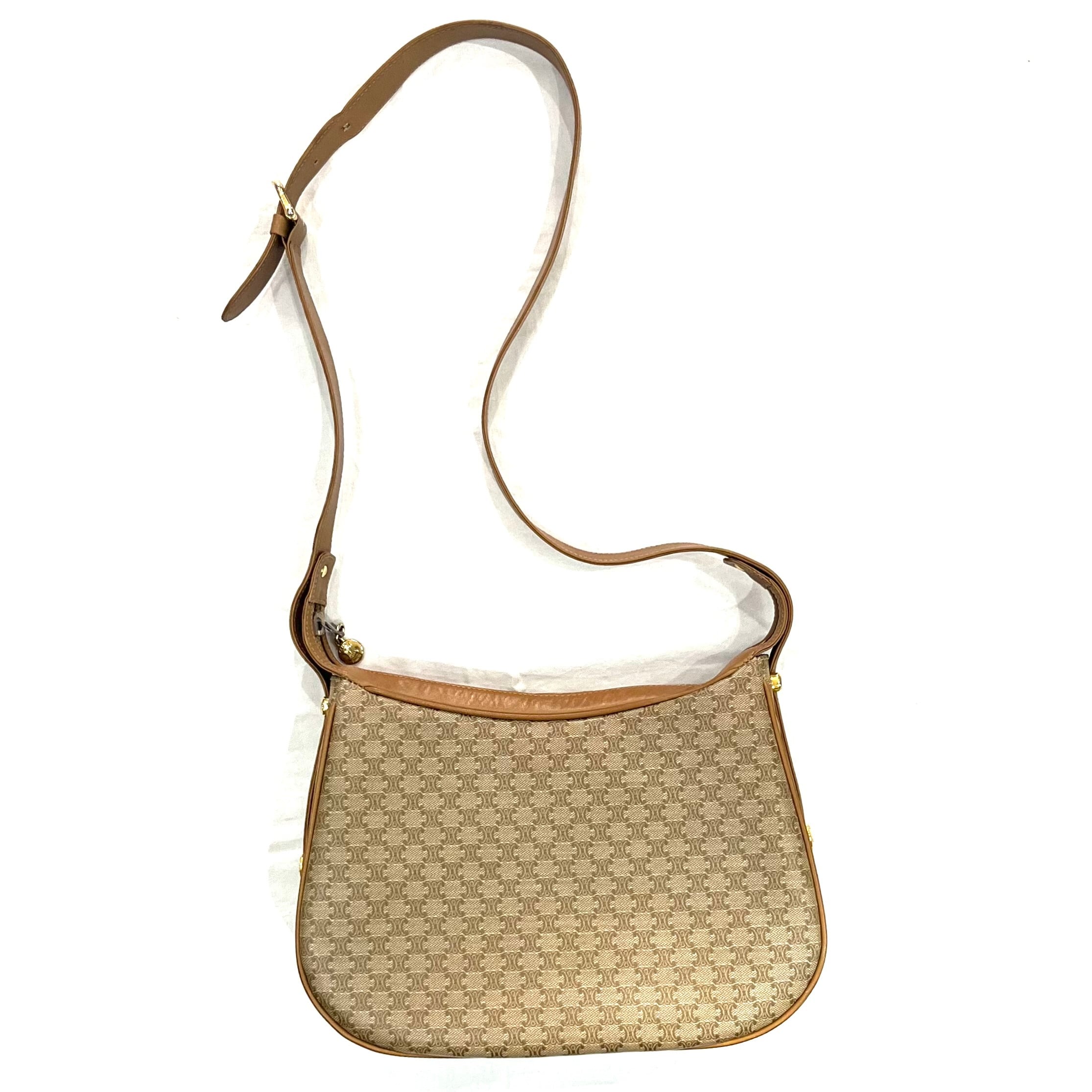 セリーヌ　ヴィンテージ　馬車金具　Cサルキー　Cマカダム　ショルダーバッグ セリーヌ ヴィンテージ 馬車金具 Cサルキー Cマカダム ショルダー