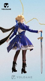 三分妄想 崩壊スターレイル セイバー アルトリア・ペンドラゴン Saber コスプレ 衣装 FATEコラボ