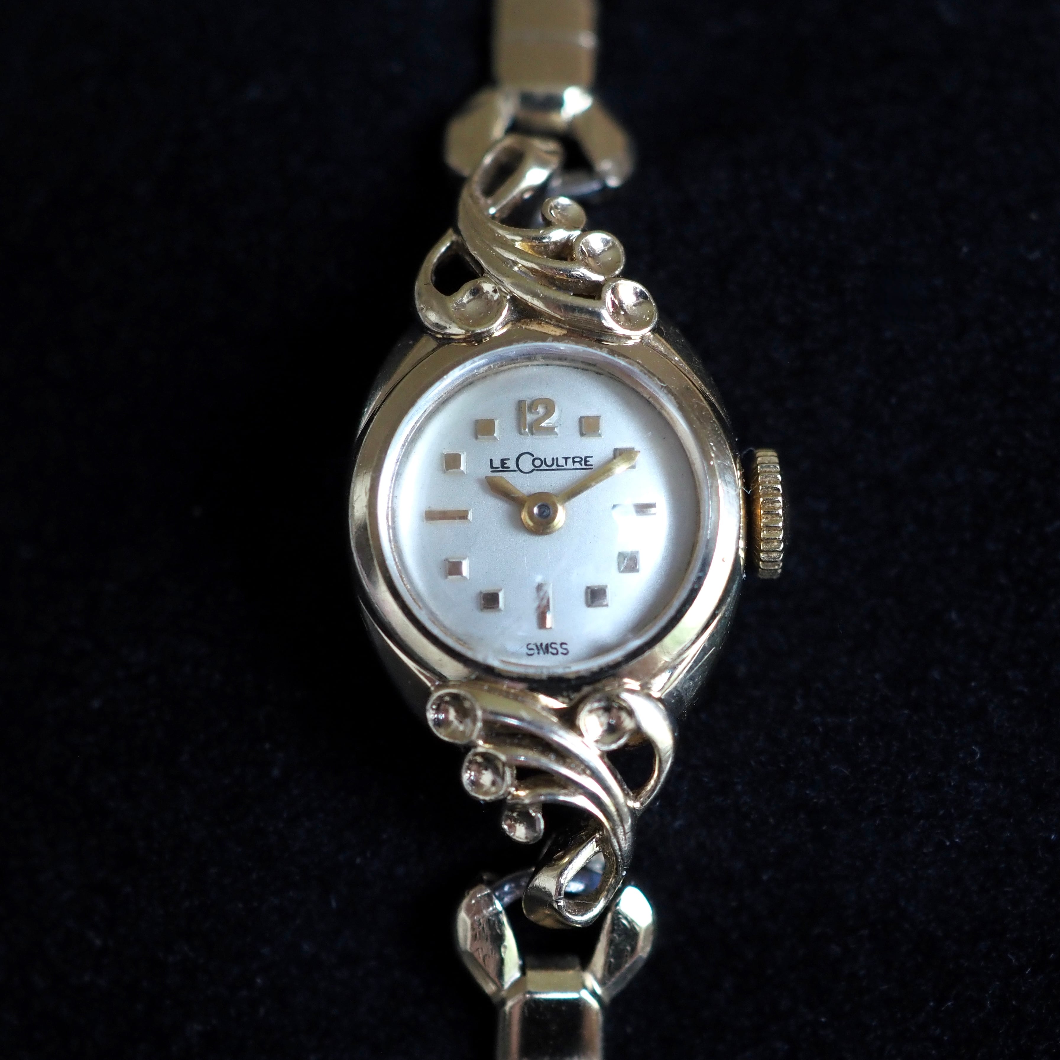 OH済 Le Coultre ジャガー・ルクルト カクテルウォッチ アンティーク