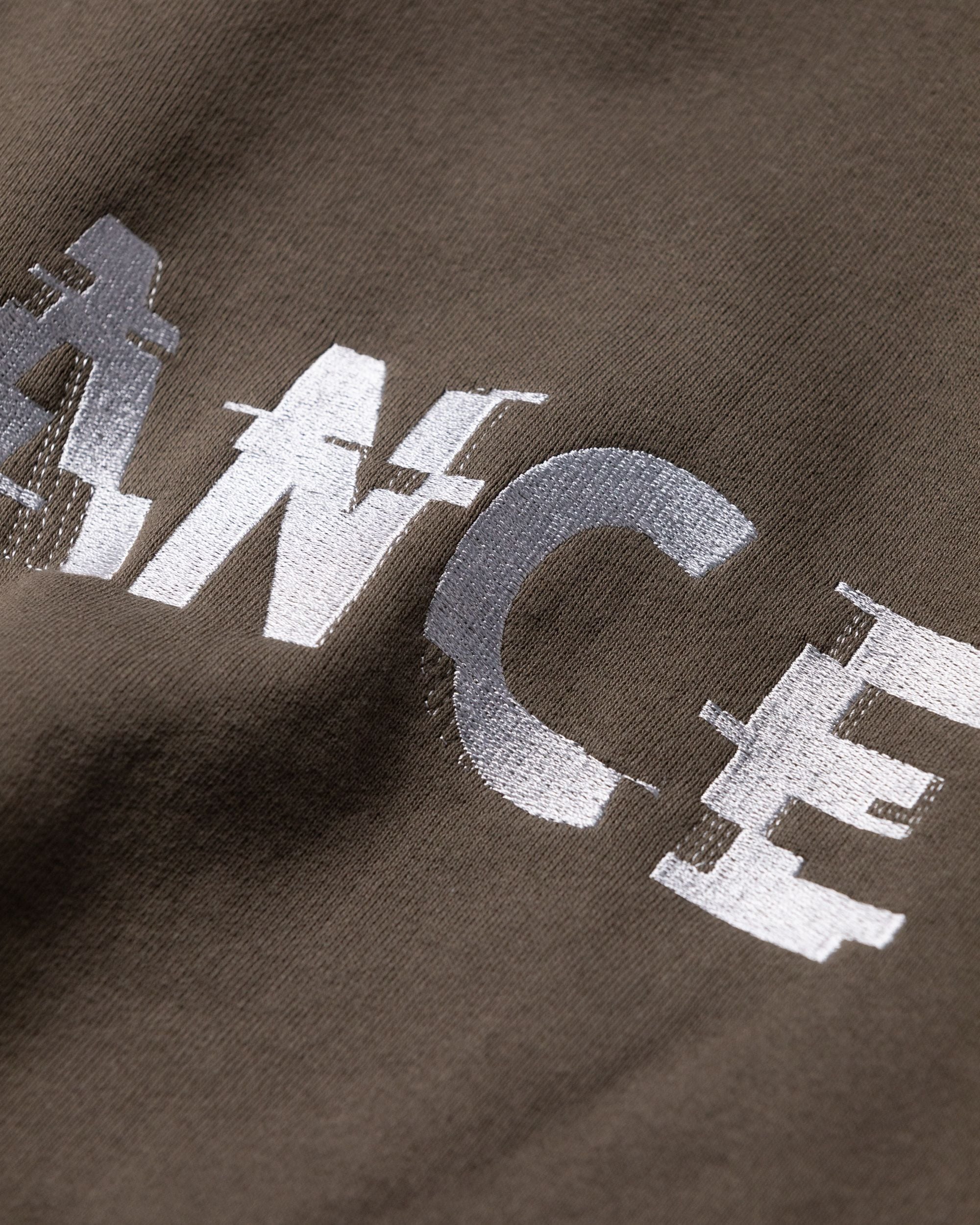 ANACHRONORM/アナクロノーム GLITCH EMBROIDERY SWEAT AN300 | MAMBO