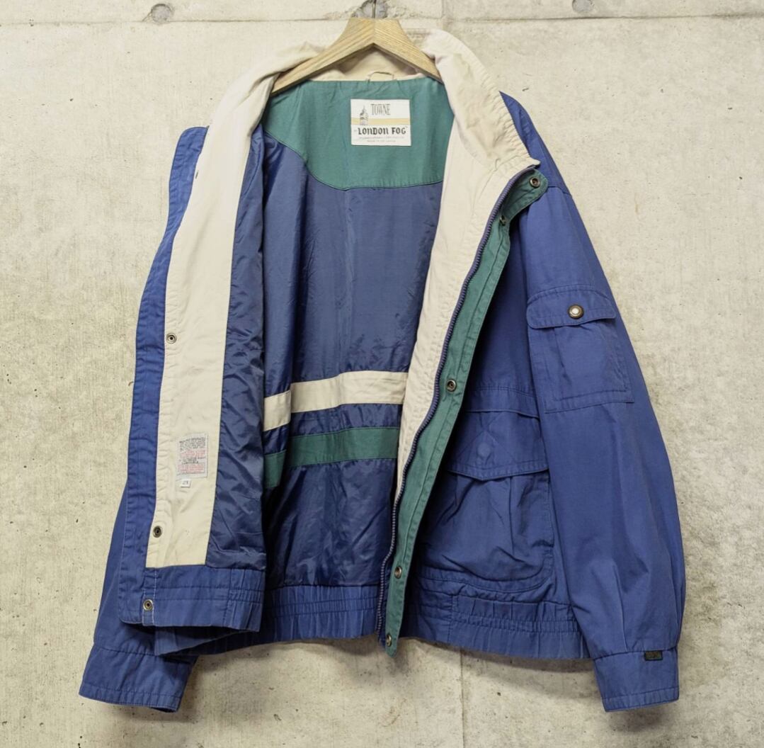 80s london fog stand collar jaket 小岩店